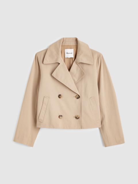 Cropped Trench Coat