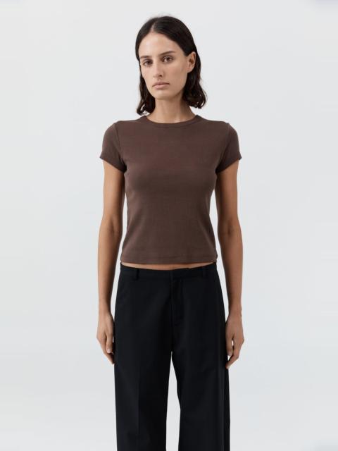 Organic Cotton Baby Tee - Fudge