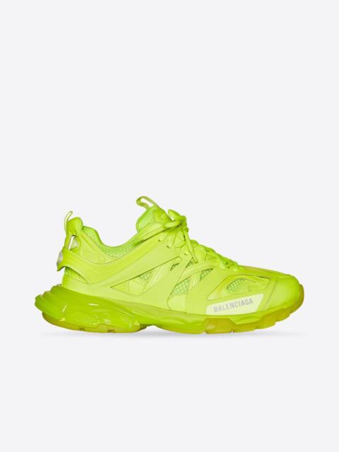 Men's Track Sneaker in Fluo Yellow
