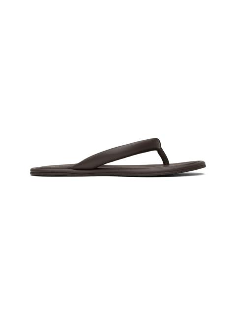 Brown Sumi Flip-Flops