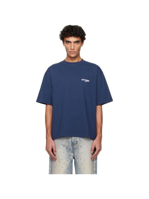 Navy '1506' Wave Logo T-shirt