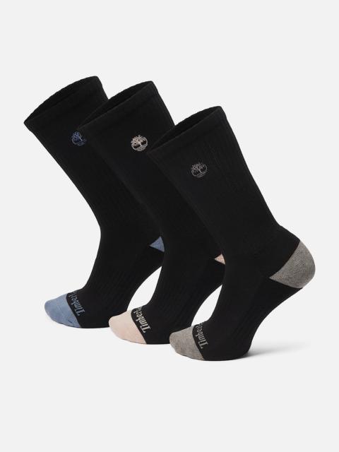 Women's Sagamore 3-Pack Half-Cushion Crew Sock