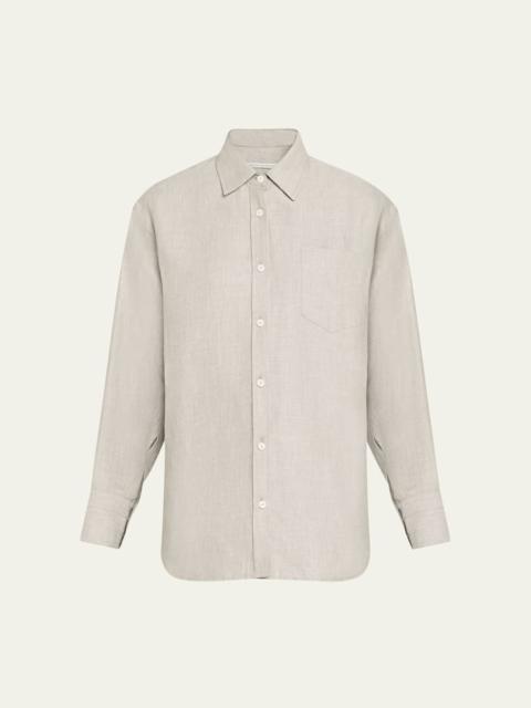 Chambray A-Line Tunic Shirt