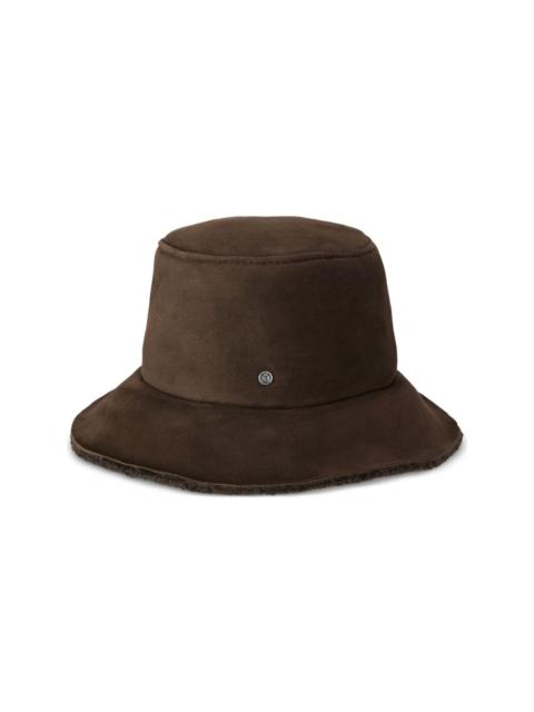 Fredo sheepskin bucket hat