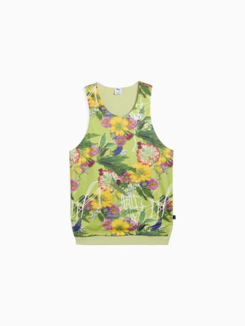 Dunked In Florals Men's Basketball Jersey