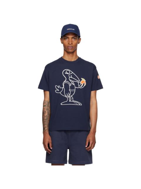 Moncler x Gilga Farm Navy Short Sleeve T-shirt