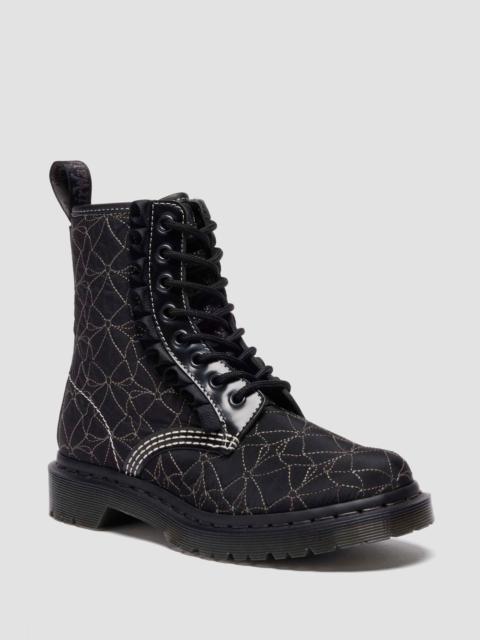 1460 FRILL Leather Lace Up Boots