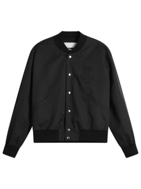 Jil Sander Snap Closure Varsity Jacket