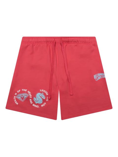 logo-print shorts