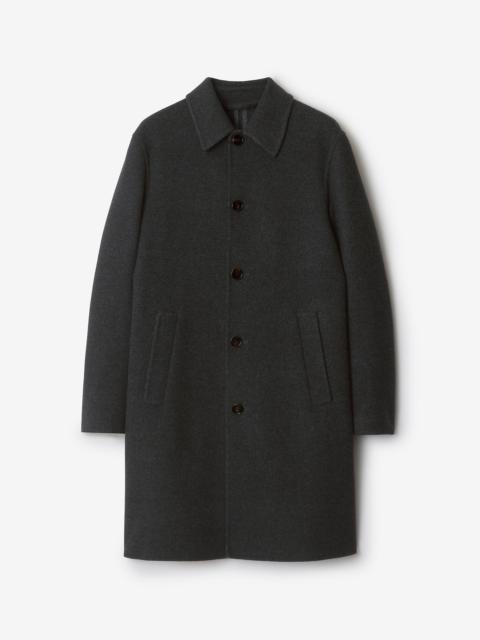 Mid-length Wool Car Coat