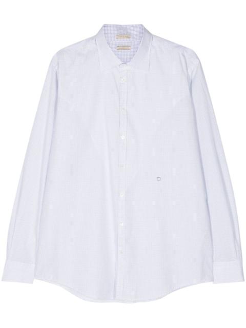 Genova checked cotton shirt