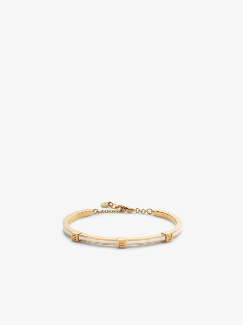 Forever Fendi bracelet White and gold-colored metal bracelet