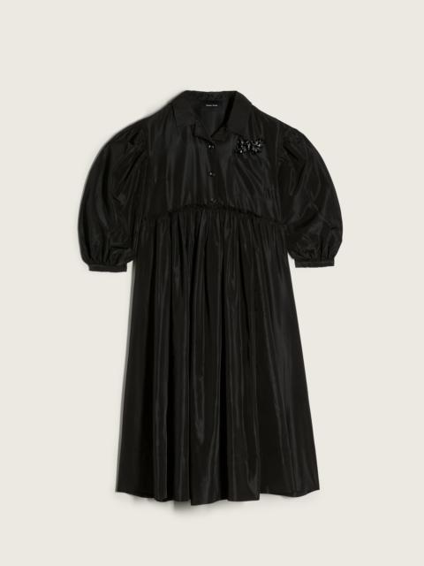 Embellished Signature Smock Shirt Dress