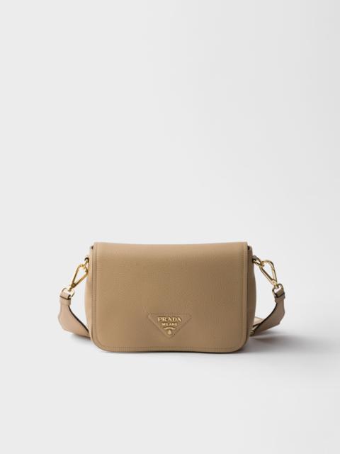 Leather shoulder bag