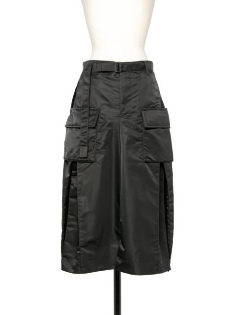 Nylon Twill Skirt