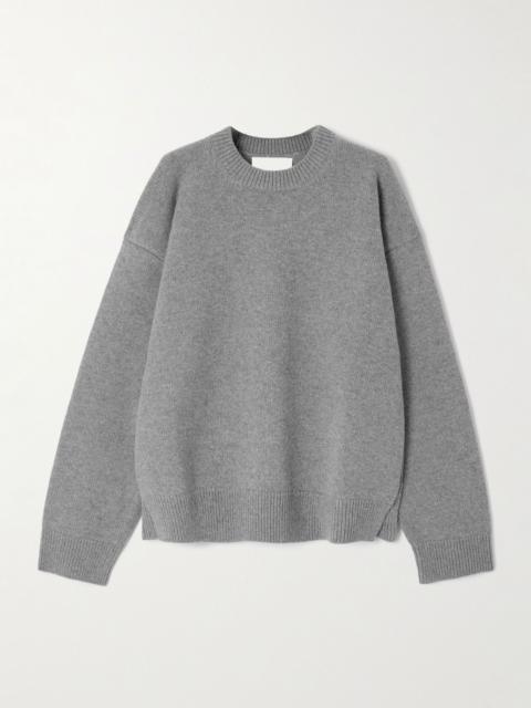 Wool-blend sweater Gray
