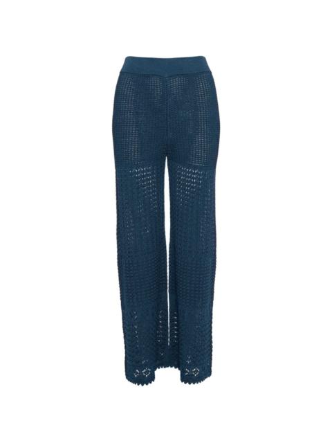 Emblème crochet trousers