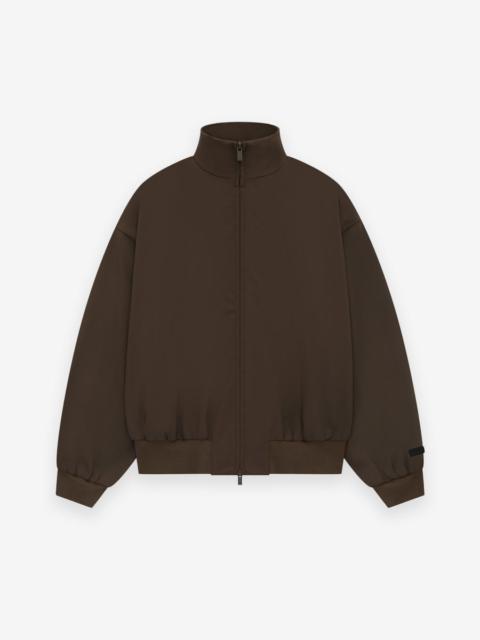 Bonded Nylon Bomber Jacket