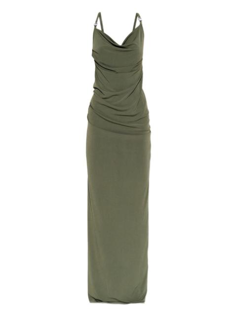 ring-strap maxi dress