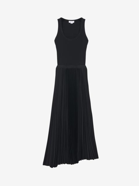 Cotton Rib Midi Dress