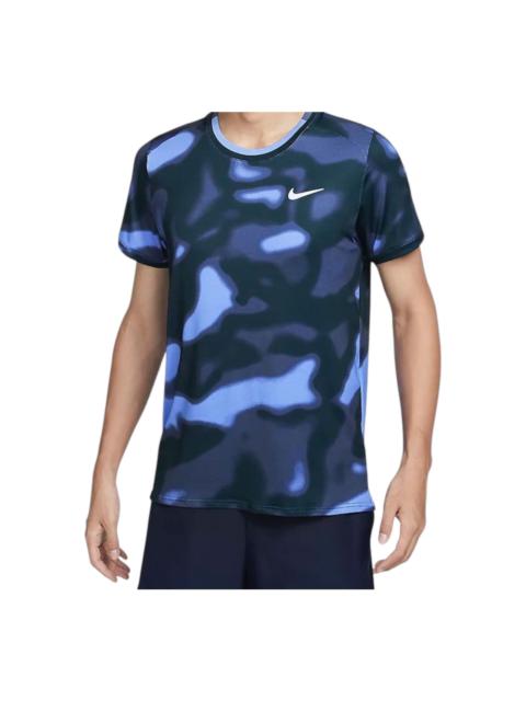 Nike Court Advantage Dri-Fit T-Shirt 'Blue' FQ2109-494