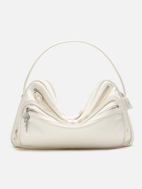 Camero Camera Shoulder Bag - Cream white