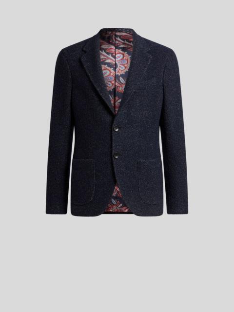 SINGLE-BREASTED CASHMERE-BLEND BLAZER
