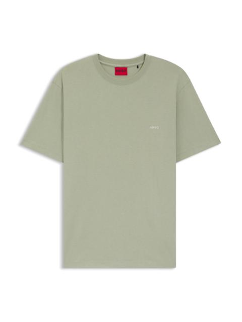 COTTON-JERSEY T-SHIRT WITH REAR GRAPHIC