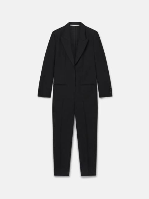 Tuxedo Lapel Tailored Jumpsuit