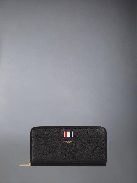 PEBBLE GRAIN CONTINENTAL ZIP WALLET