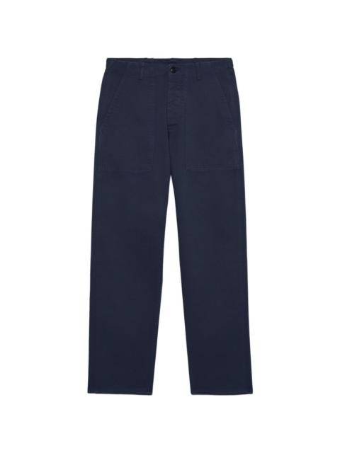 Newfatigue patch-pocket trousers