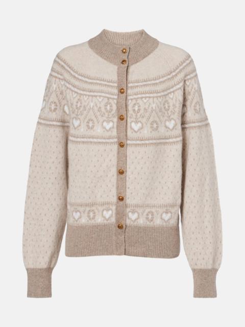 Marc Fair Isle cashmere cardigan
