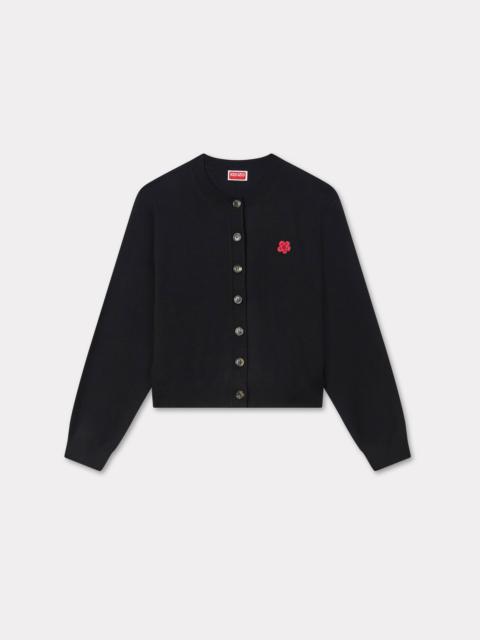 'Boke Flower' embroidered cardigan in merino wool