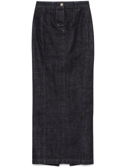 Le Jupe De-Nimes maxi skirt