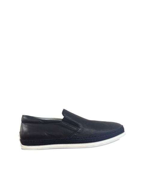 slip-on leather loafers