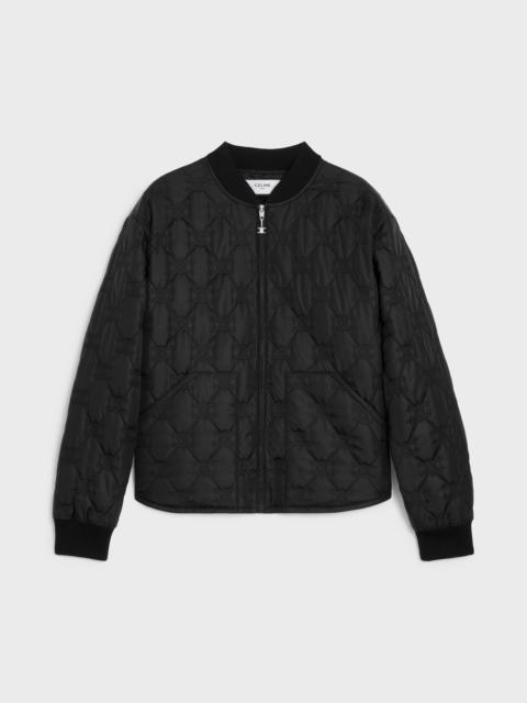 triomphe jacket in lightweight nylon