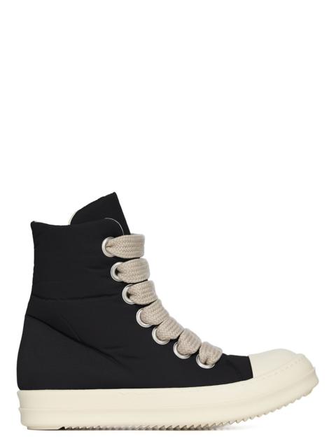 Black Hollywood Jumbo Lace Puffer Sneaks Sneakers