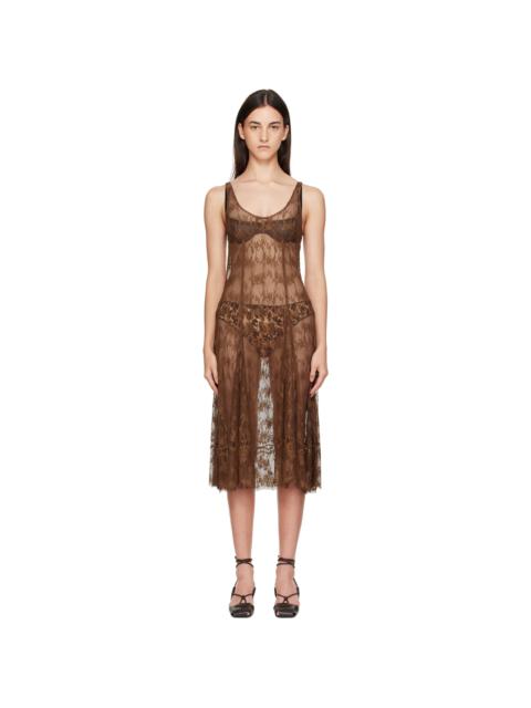 Brown Pamela Maxi Dress