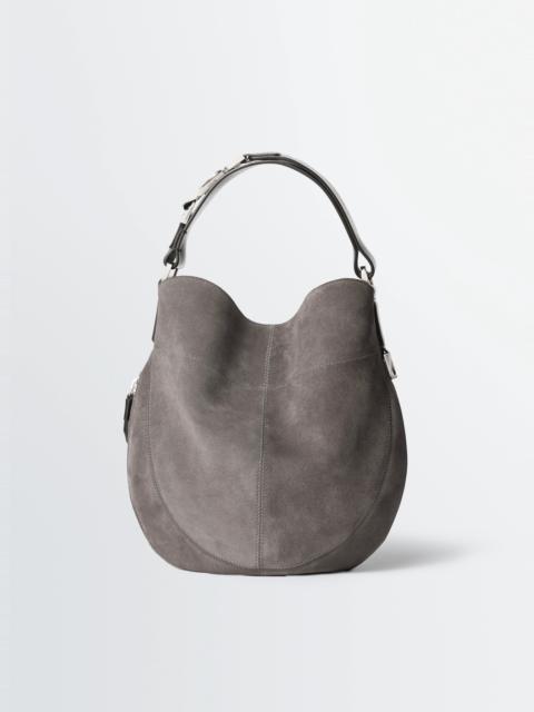 HOBO QUIVER CLIP BAG IN SUEDE LEATHER