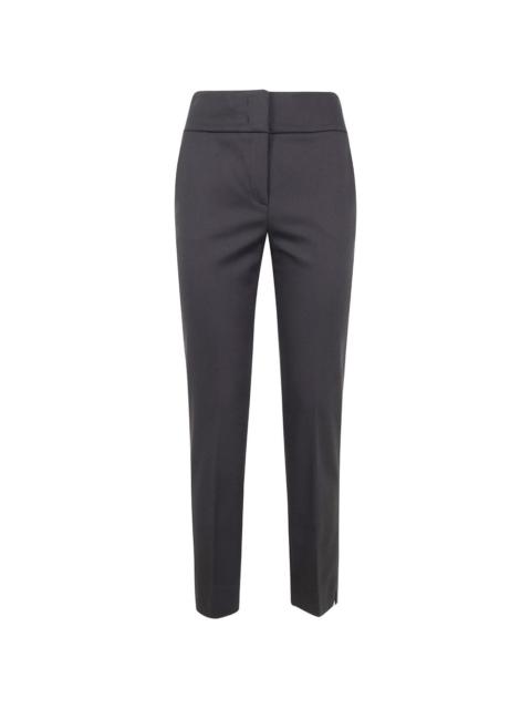 slim-fit trousers