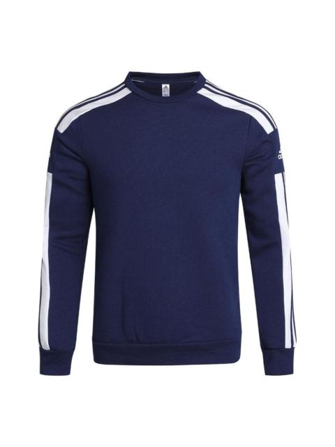 adidas Round Neck Pullover Long Sleeves Blue GT6639