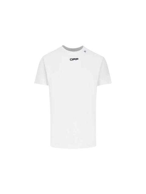 OFF-WHITE Slim Fit Caravaggio Arrows T-Shirt White/Multicolor