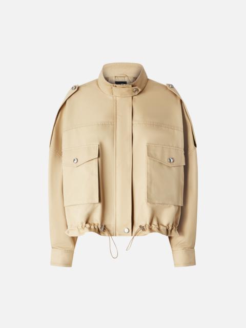 UTILITY-STYLE PEA JACKET WITH MAXI POCKETS