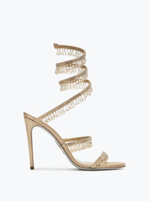 Nude Jewel Sandals Chandelier