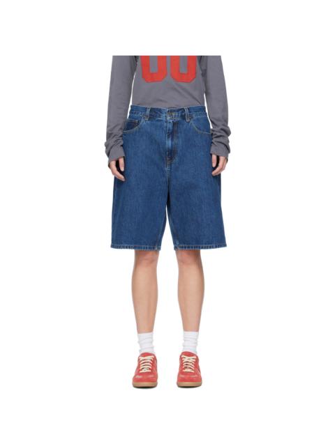 Blue Brandon Denim Shorts