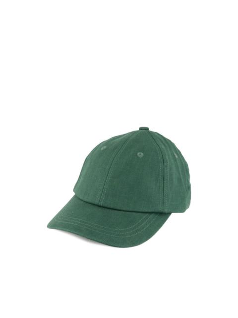 Fernando linen baseball cap
