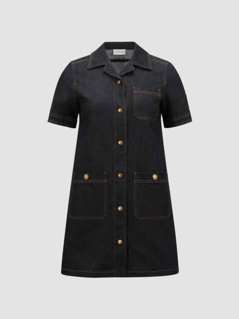 Denim Mini Shirt Dress