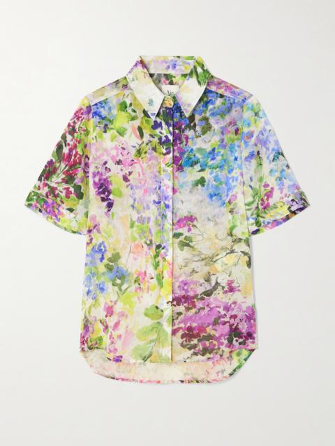 Adina Floral-print Lyocell-blend Shirt