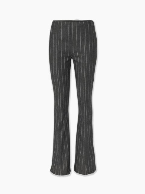 Pinstripe Bootcut Pants