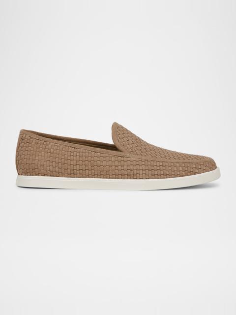 Men's Sonoma Woven Suede Loafers